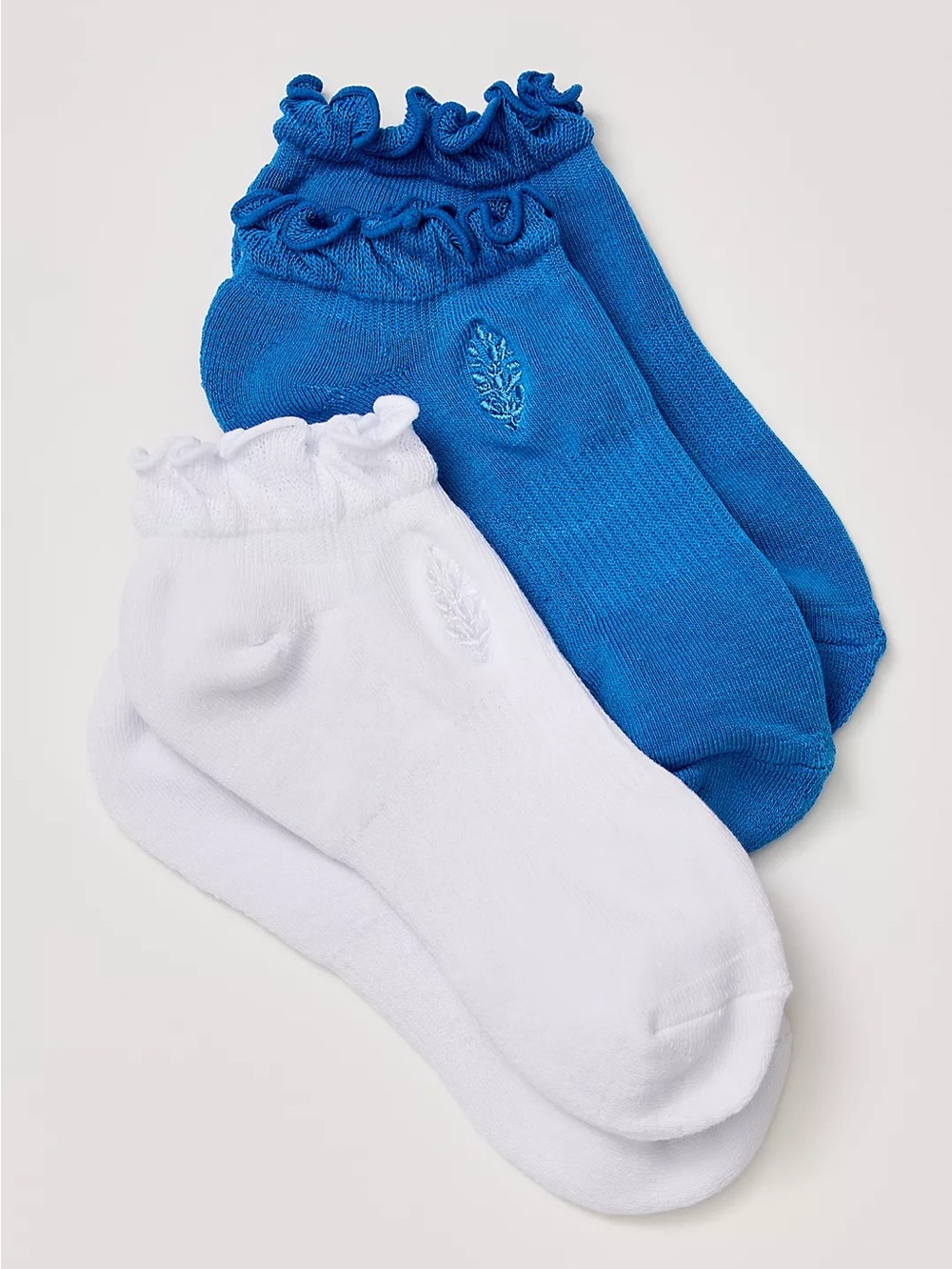 NWT FREE PEOPLE MOVEMENT FP Movement Ruffle Sneaker Sock 2-Pack | $28 CURRENT